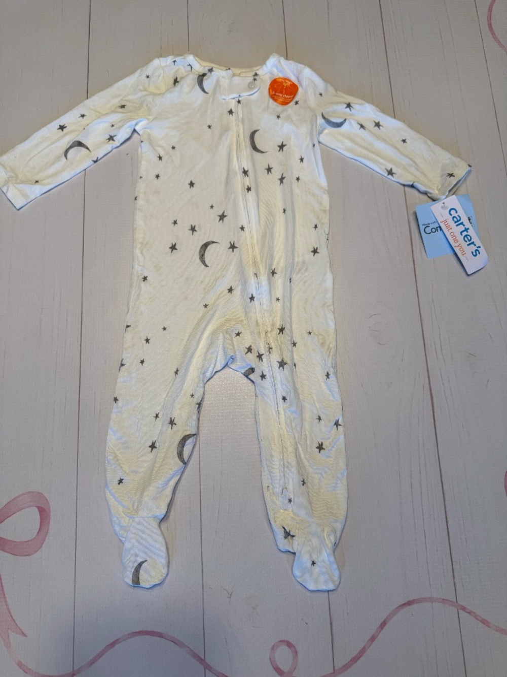 NWT Carters Celestial Moon and Star Sleep and Play Size 9Month